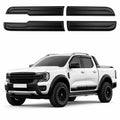 Ford Ranger T9 Body Cladding (4pcs) — 2022+ Gloss Black