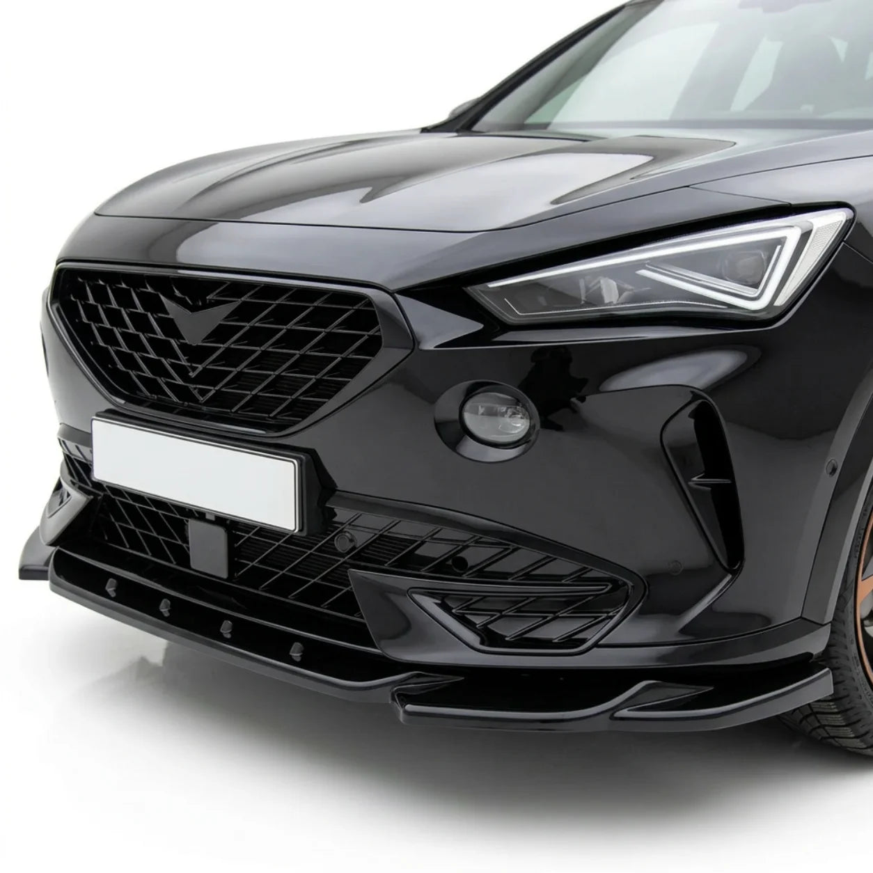Front Splitter for CUPRA Formentor (2020–2024) — Gloss Black