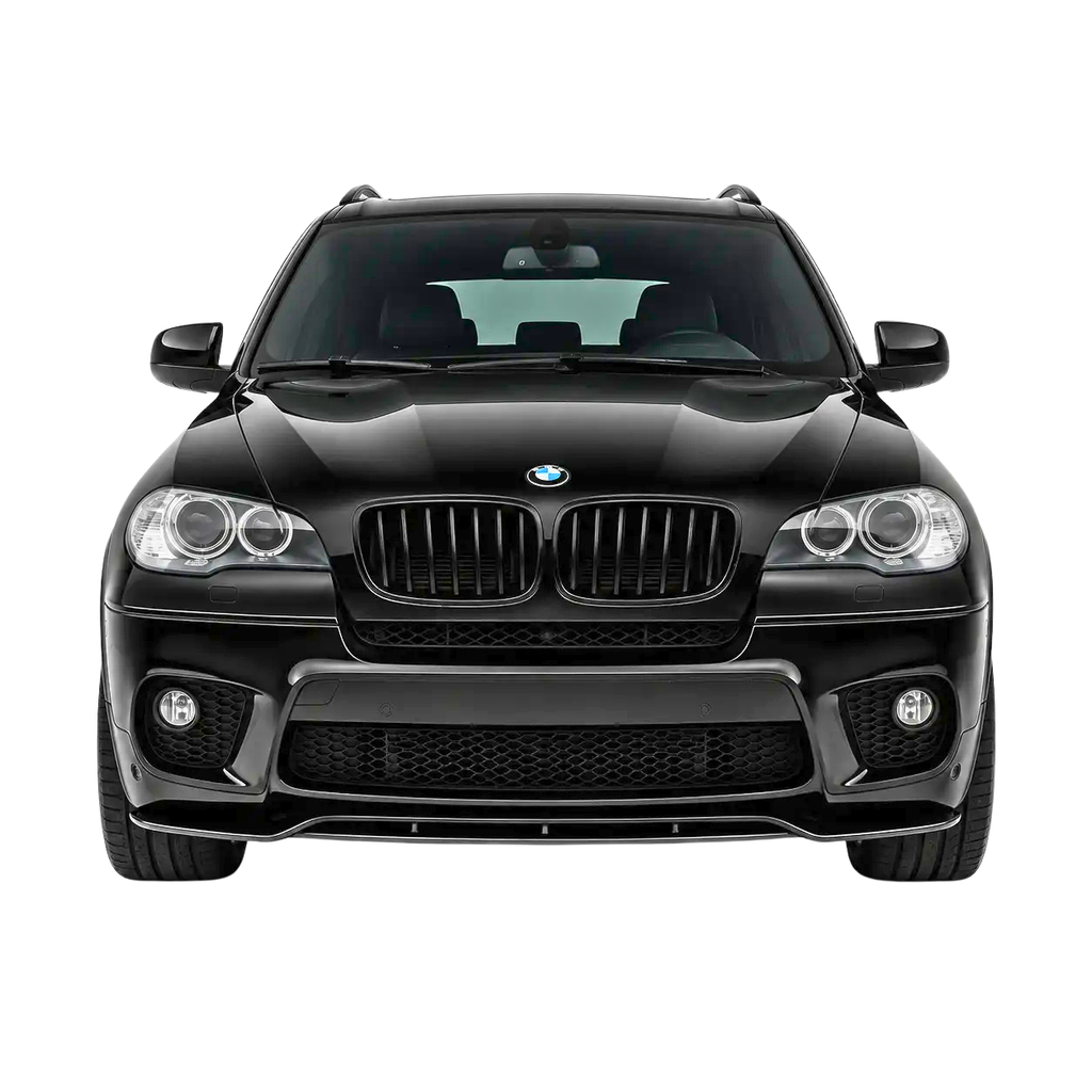 Front Splitter for BMW X5 E70 Facelift M Sport (2010–2013) — Gloss Black