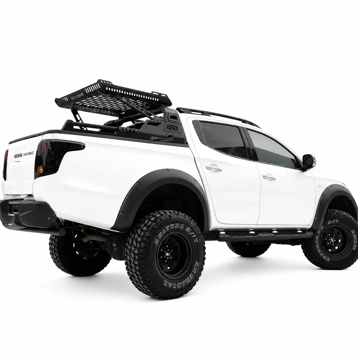 Mitsubishi L200 & Fiat Fullback Fender Flares (4pcs) — 2015–2019 Matte Black