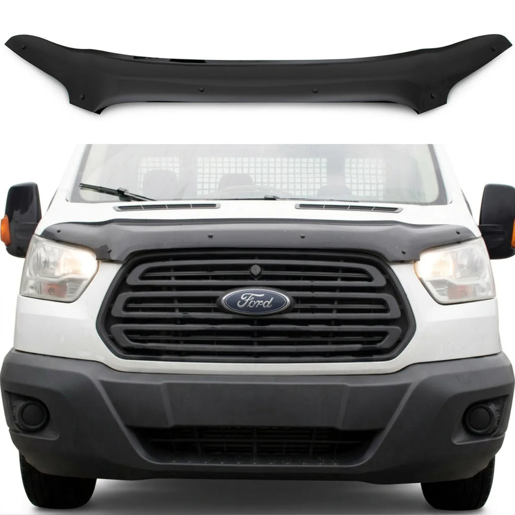 Ford Transit Bonnet Protector — MK8 2014–2018 Gloss Black