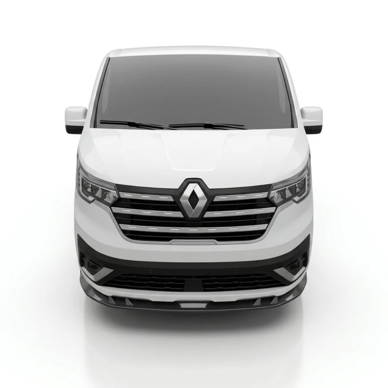 Renault Trafic Front Splitter — 2023+ Gloss Black