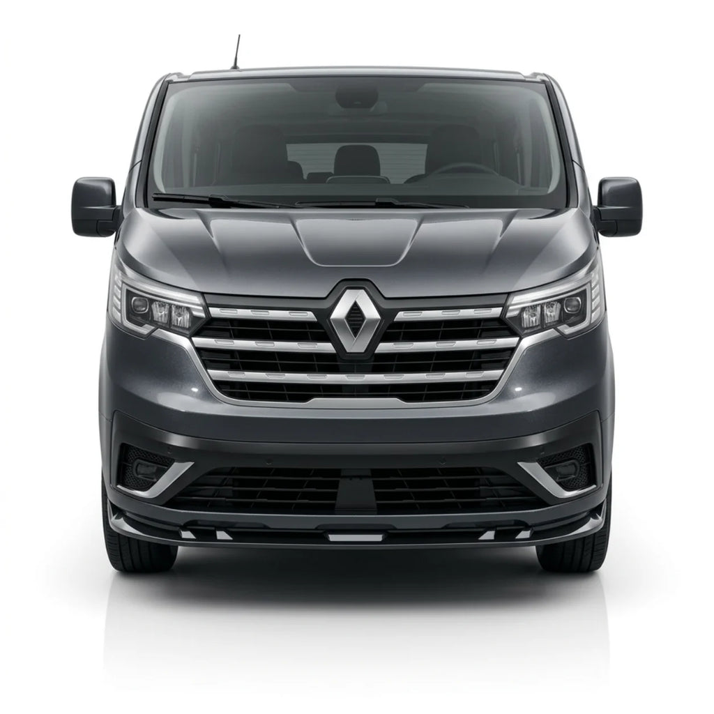 Renault Trafic Front Splitter — 2023+ Gloss Black