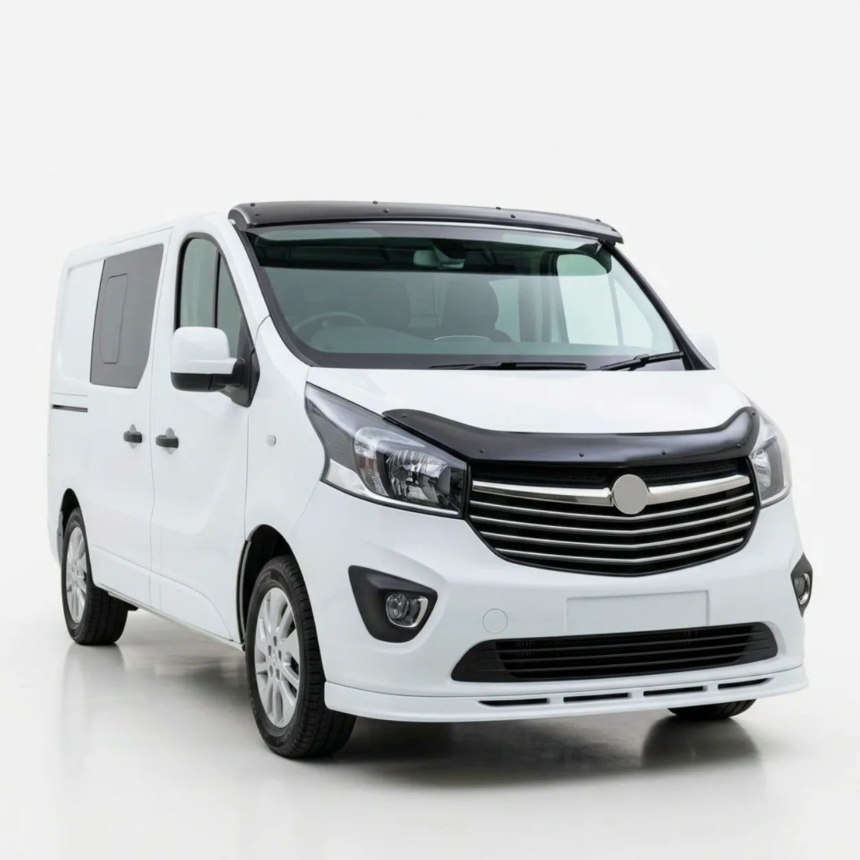 Vauxhall Vivaro Bonnet Protector — 2014–2018 Gloss Black