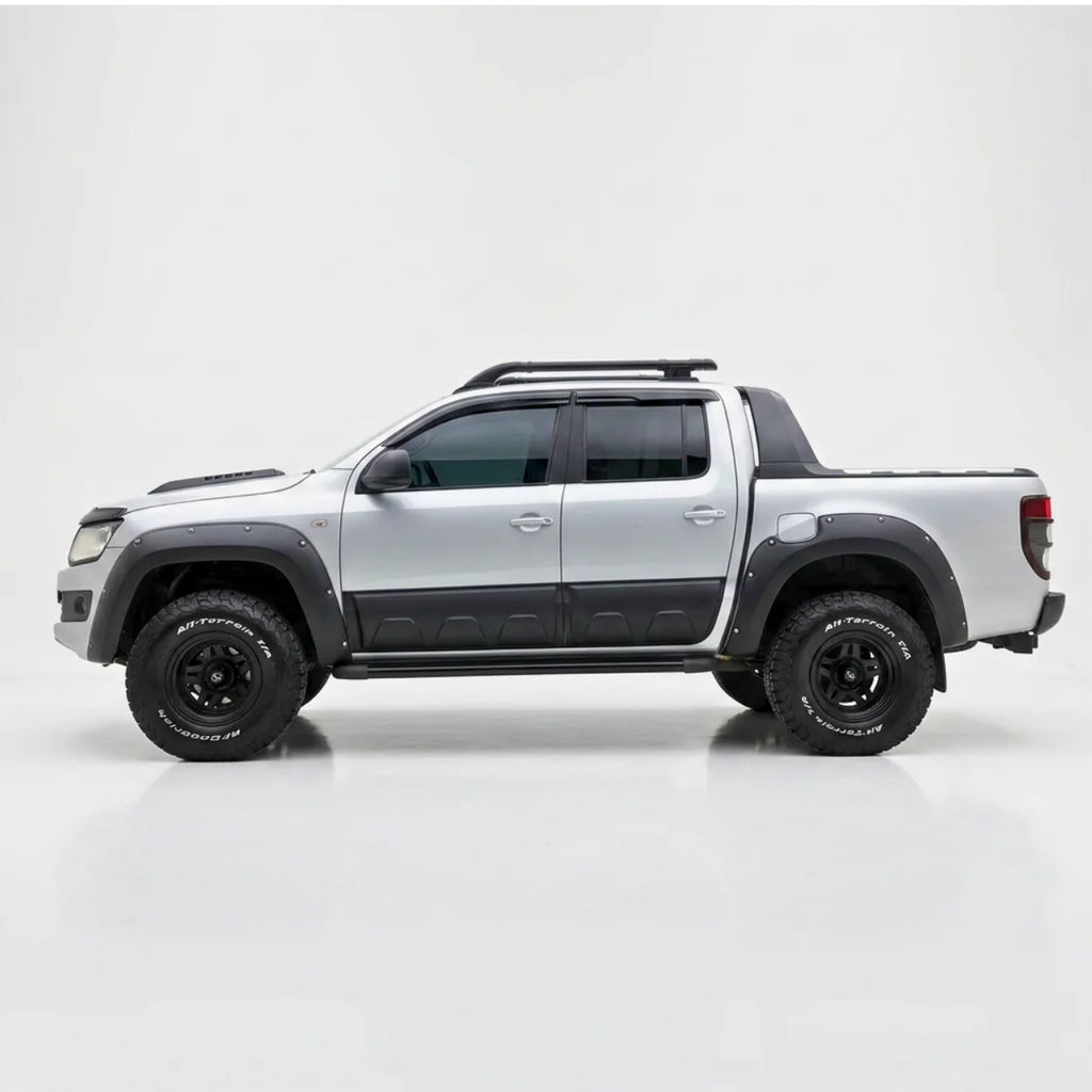 VW Amarok Body Cladding (6pcs) — MK1 2010–2022 Matte Black