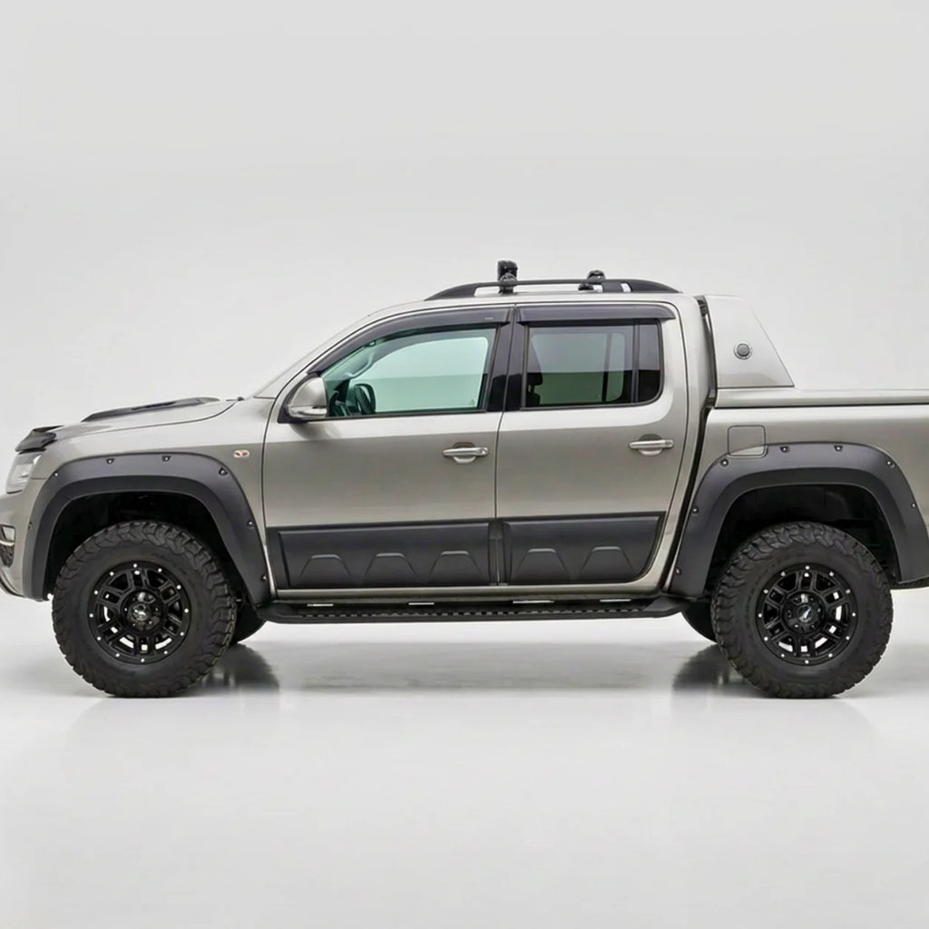 VW Amarok Body Cladding (6pcs) — MK1 2010–2022 Matte Black