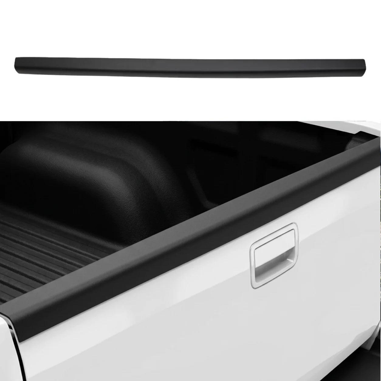 VW Amarok Tailgate Cap — MK1 2010–2021 Matte Black