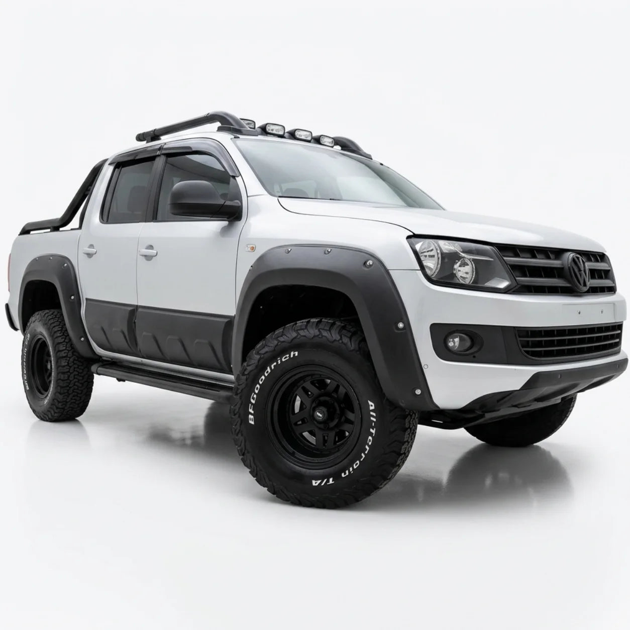 VW Amarok V6 Fender Flares (4pcs) — MK1 Facelift 2016–2021 Matte Black